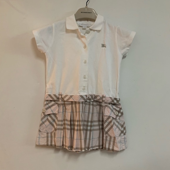 Authentic Burberry Baby pleated polo skirt - Picture 6 of 8